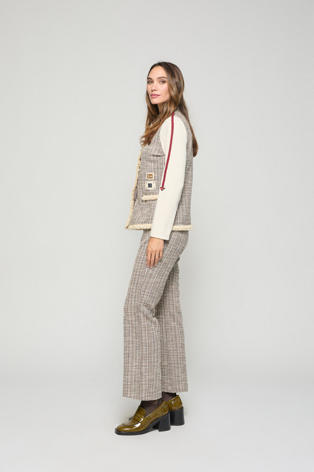 Pantalon Punto Nora Beige