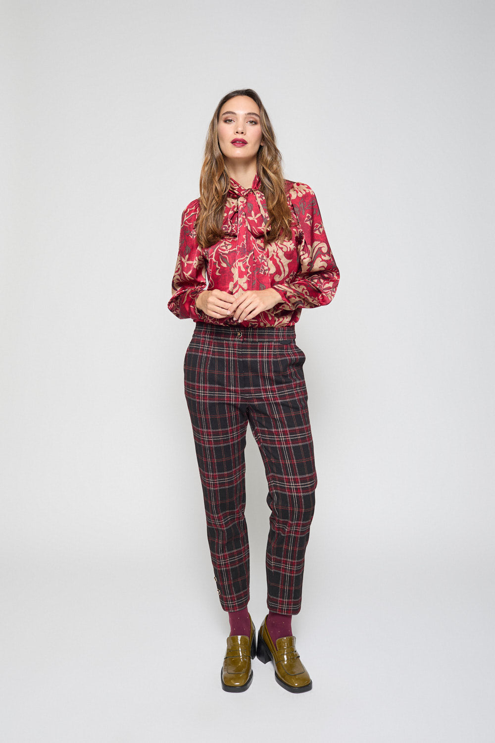 Pantalon Rafaela Granate