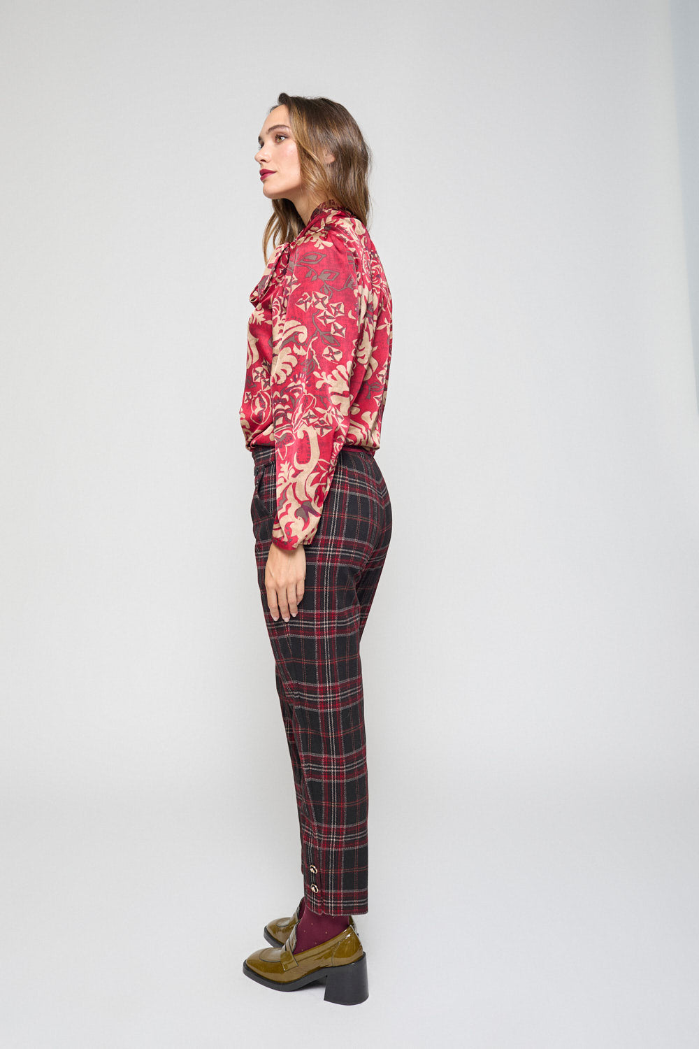 Pantalon Rafaela Granate