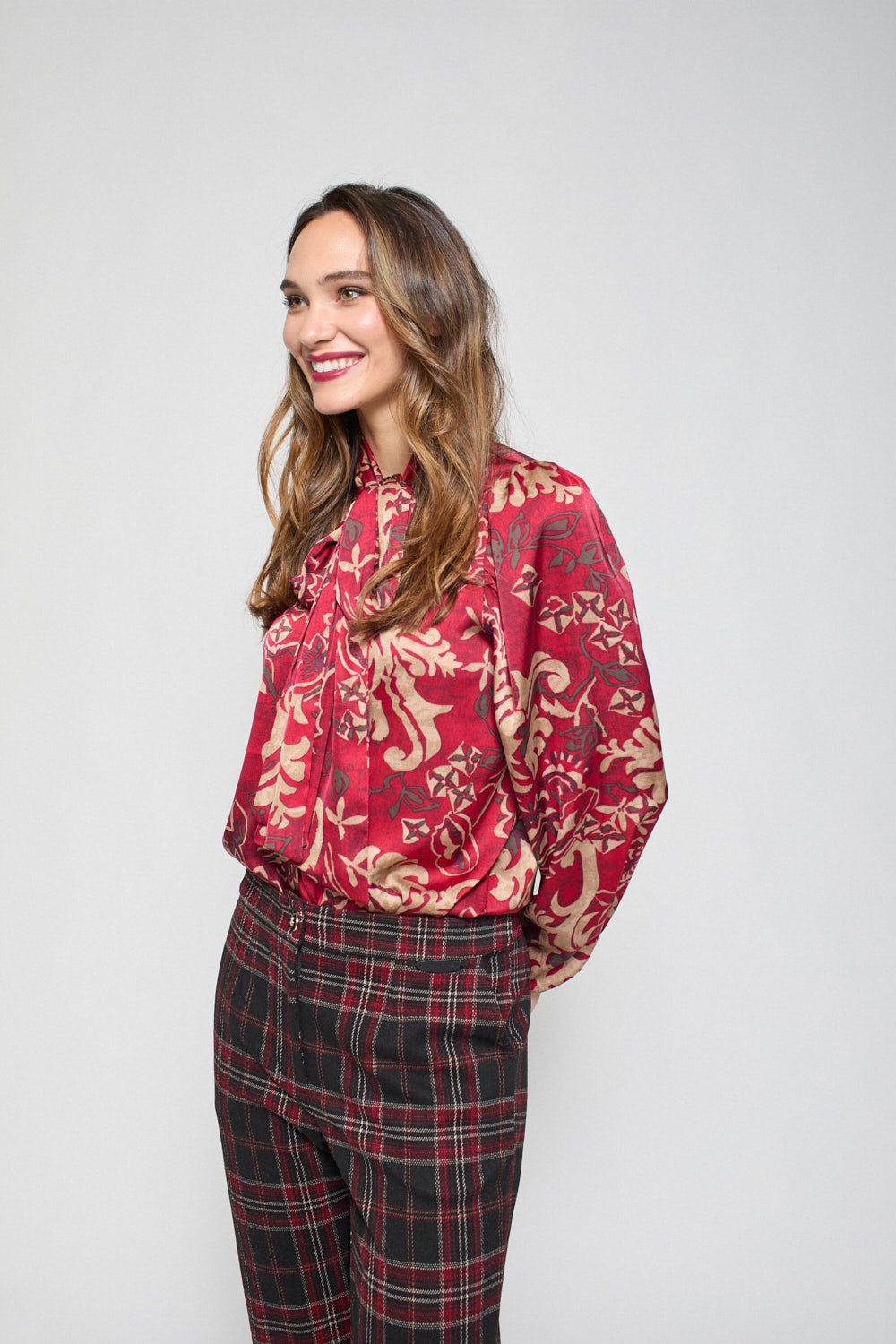 Pantalon Rafaela Granate