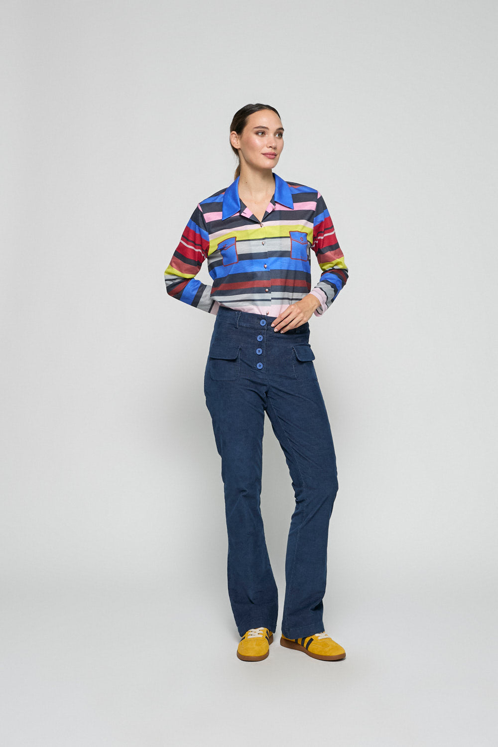 Pantalon Daniela Azul