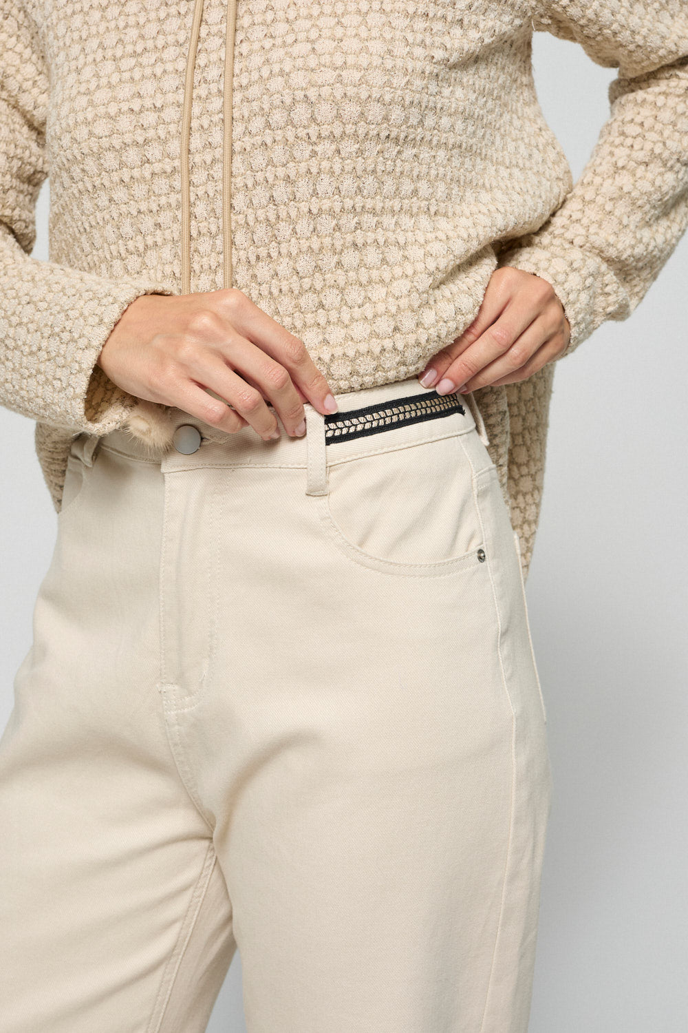 Pantalon Sport Beige