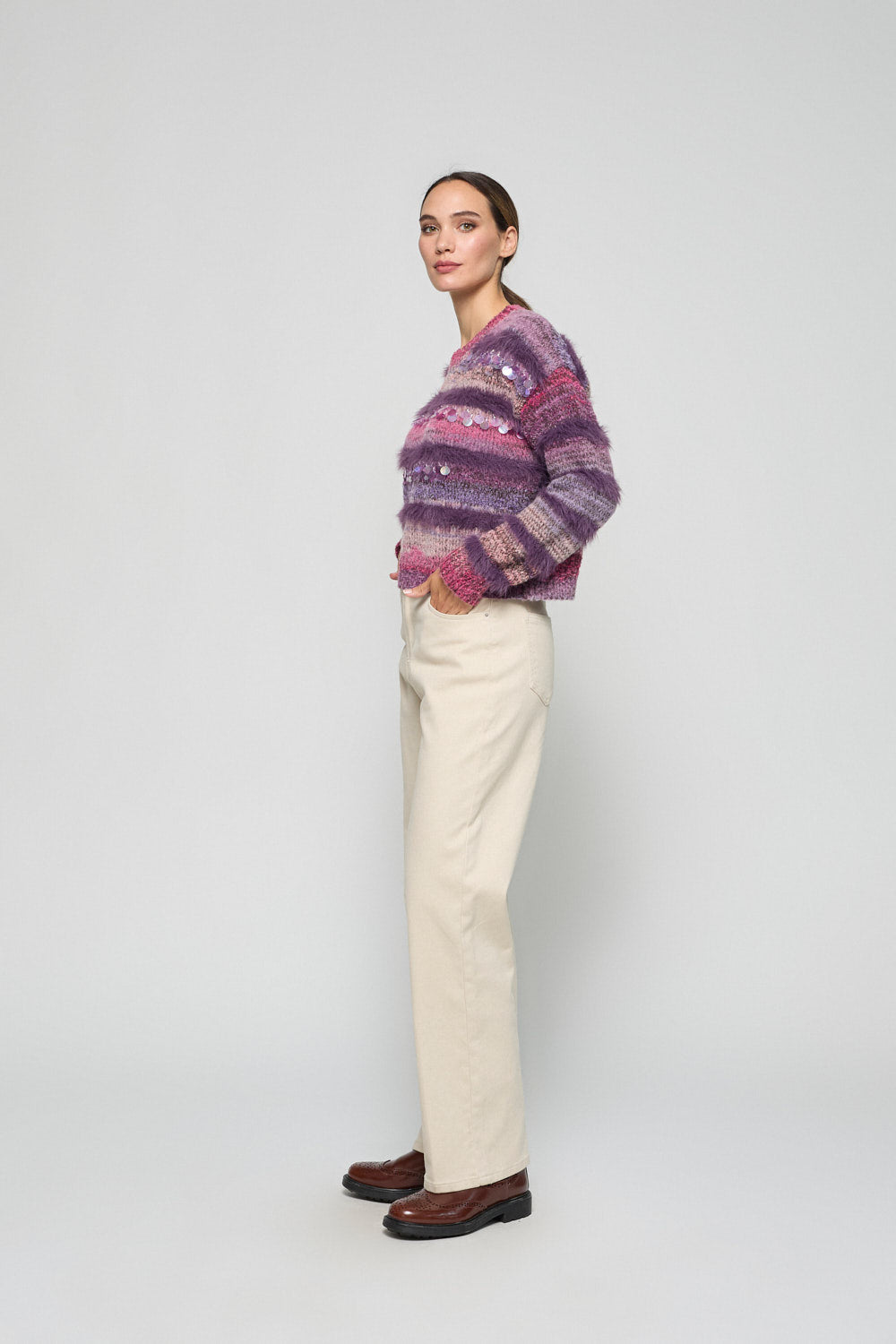 Pantalon Sport Beige