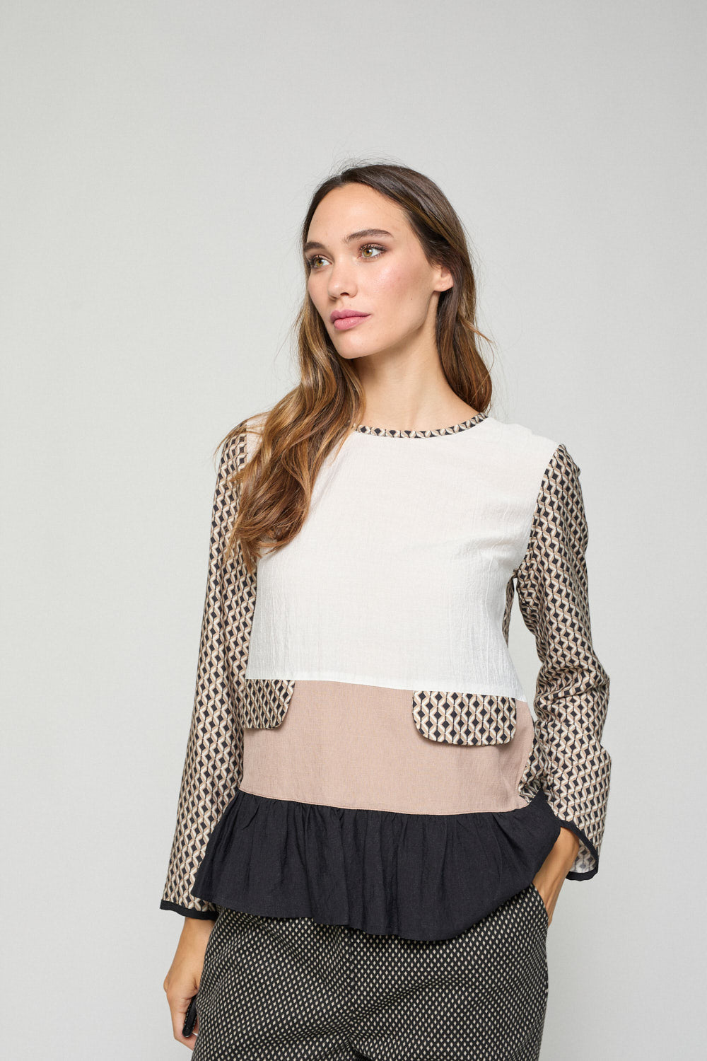 Bluson Nadia Beige