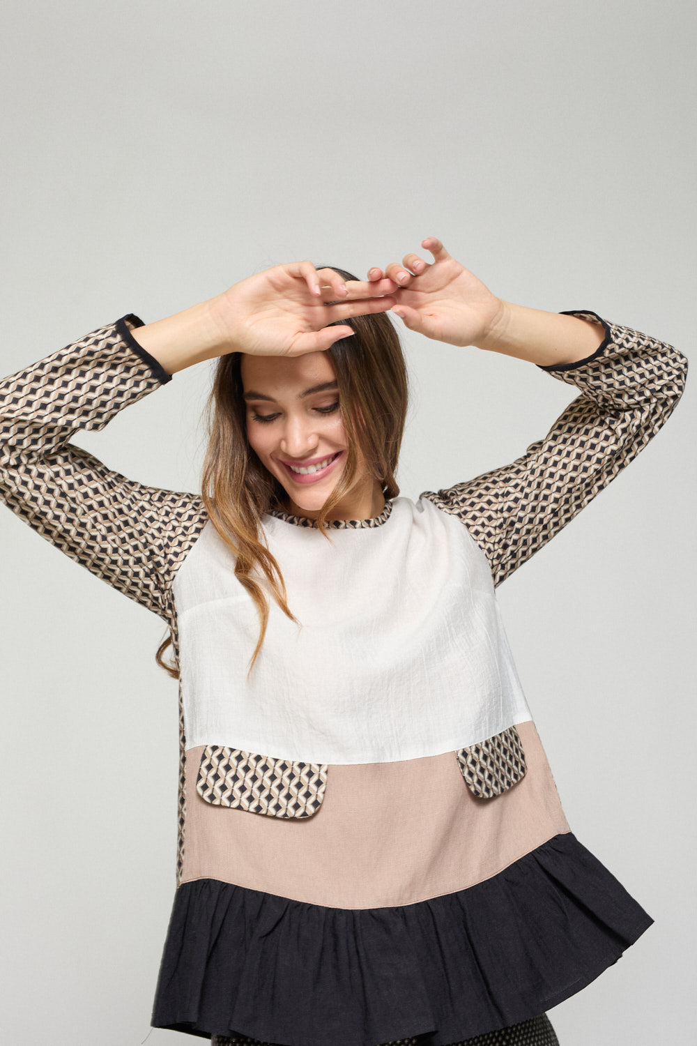 Bluson Nadia Beige