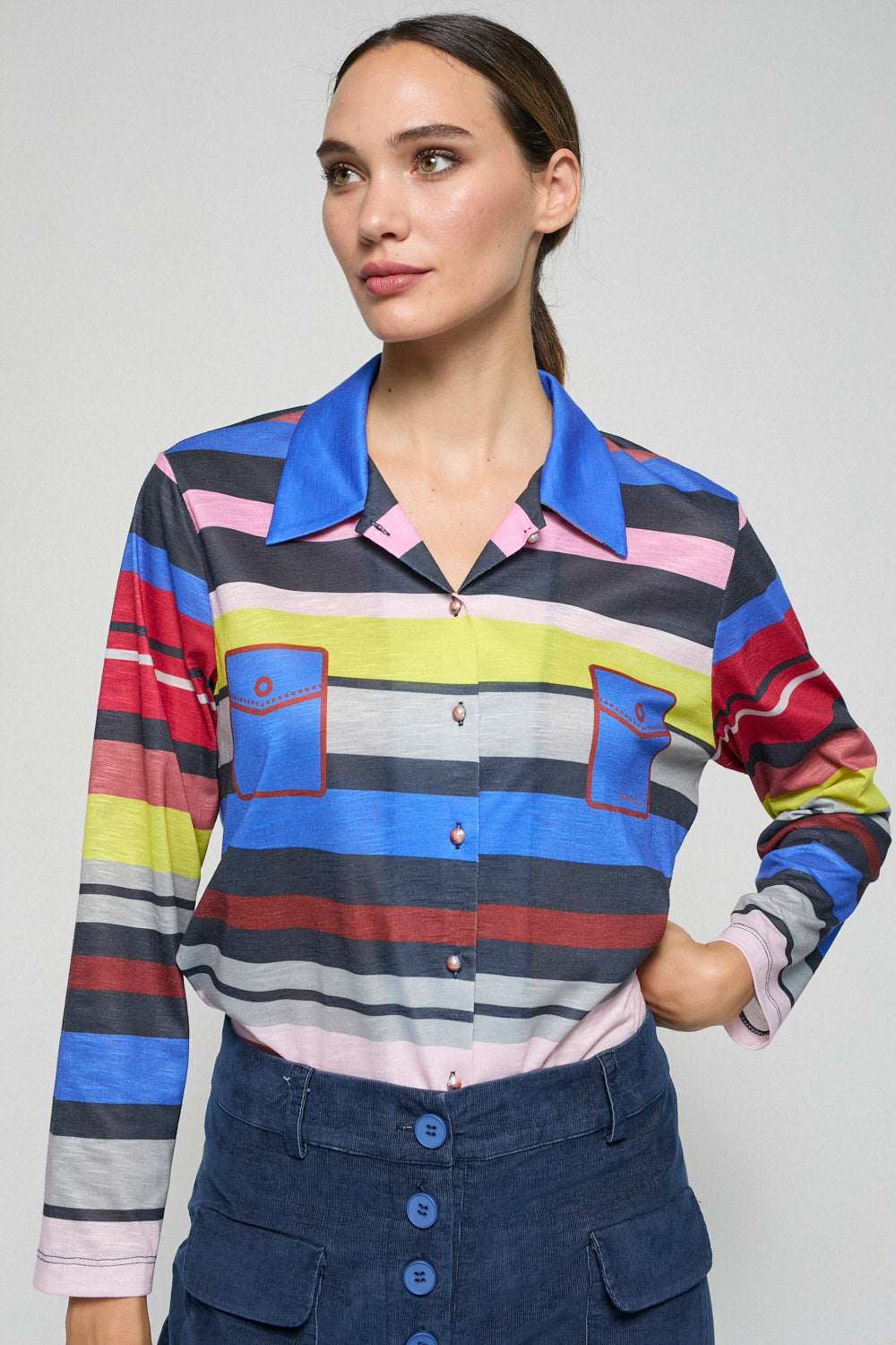 Camisa Print Ofelia Multicolor