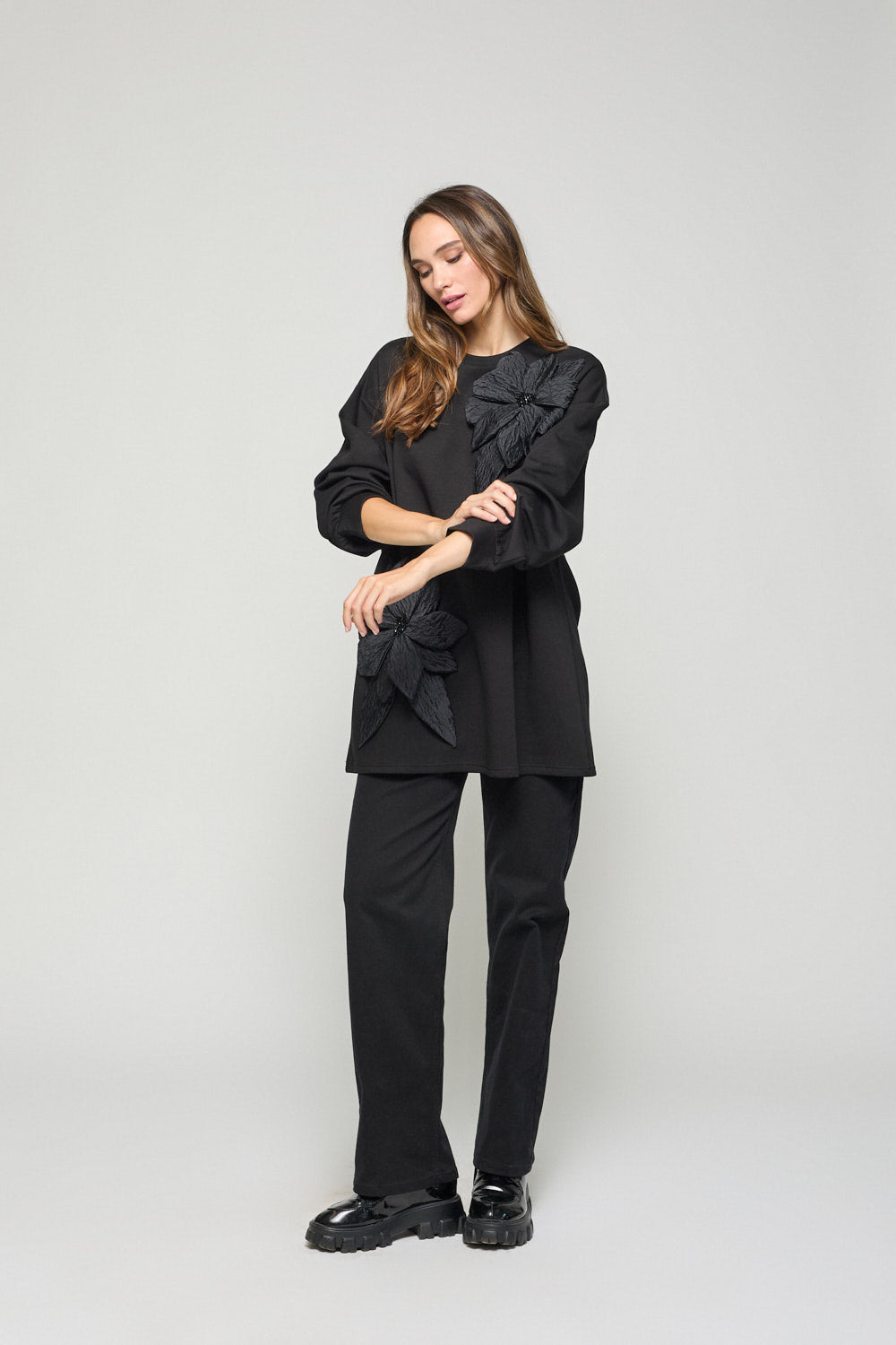 Jersey Flowers Negro