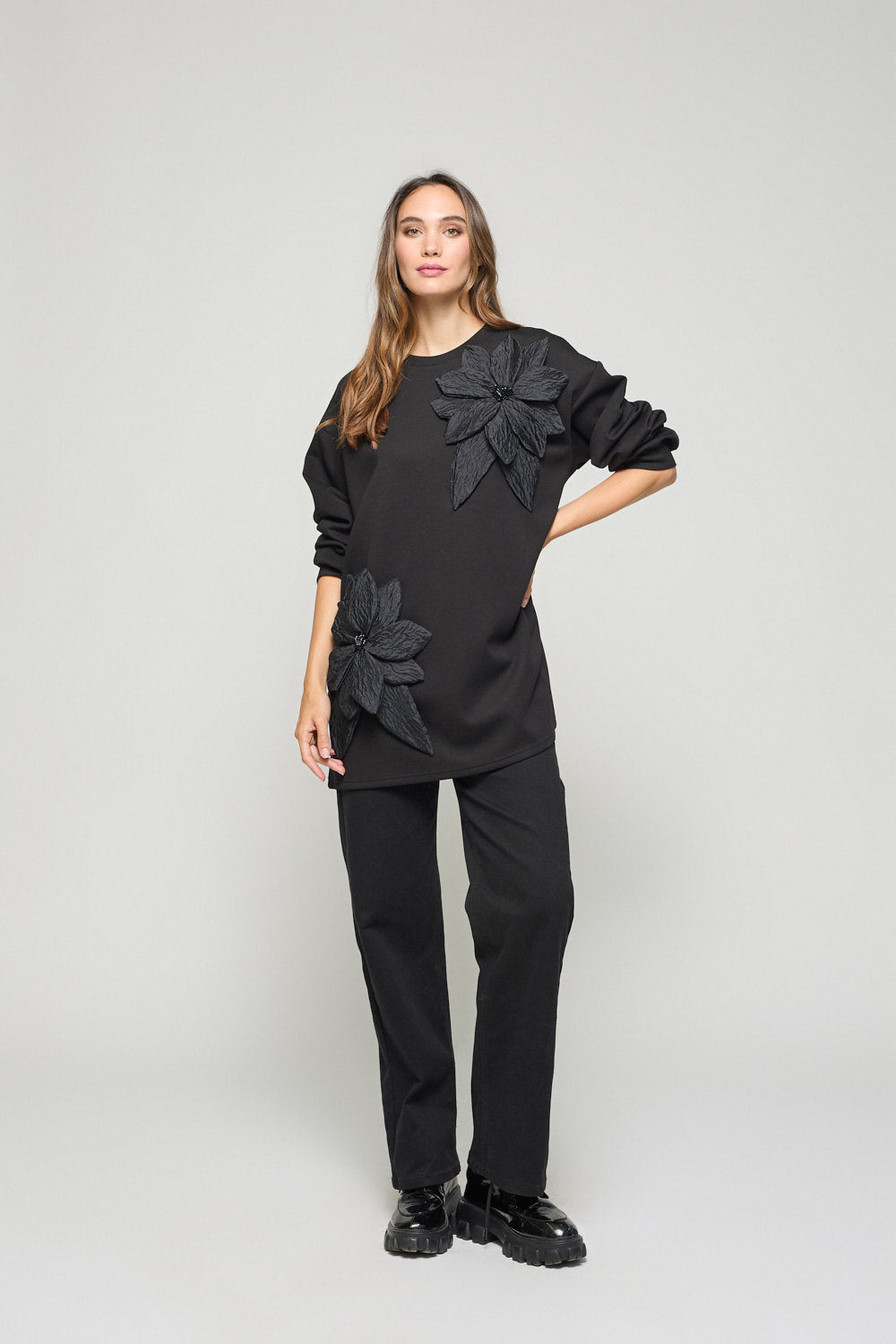 Jersey Flowers Negro