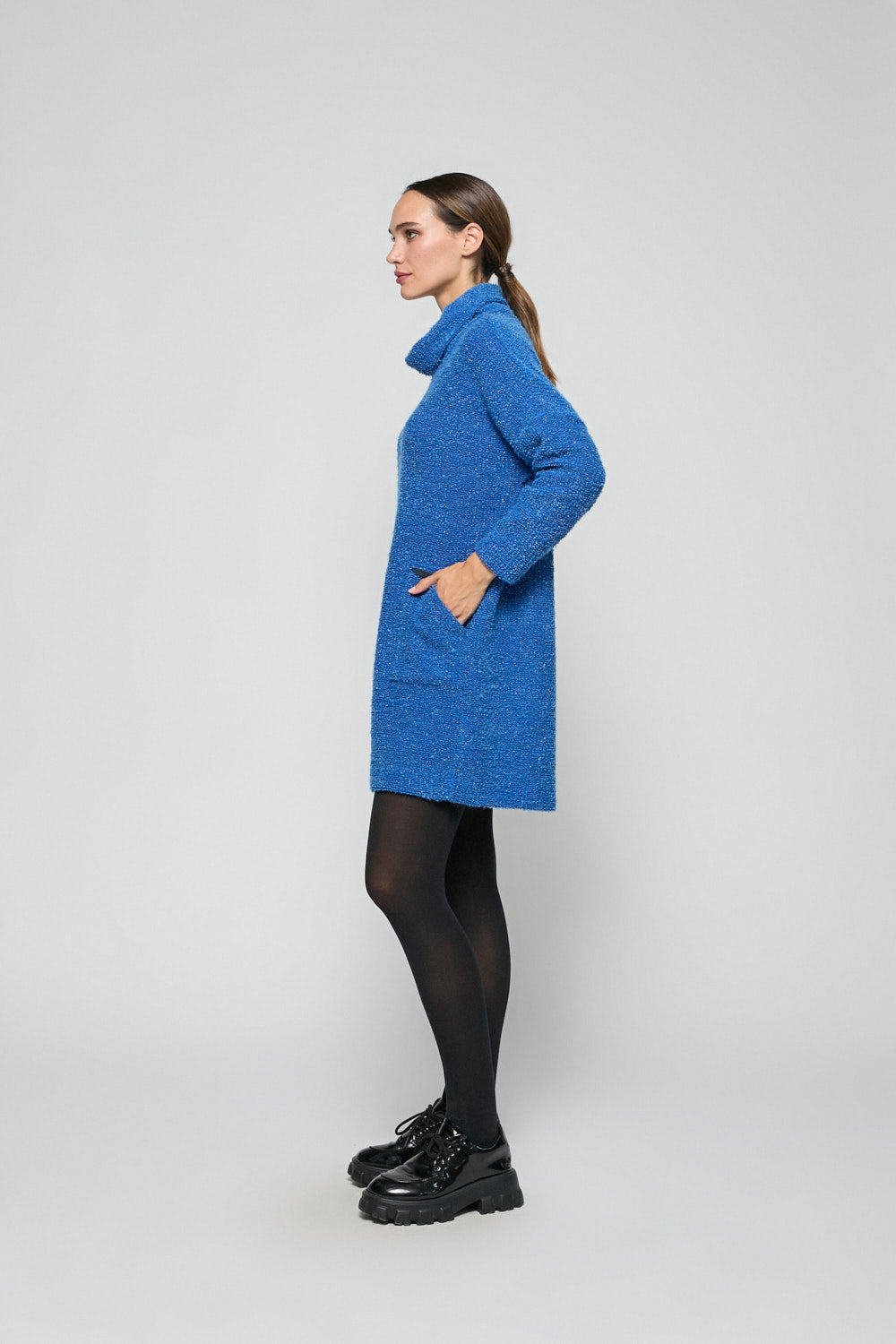 Vestido Punto Agata Azul