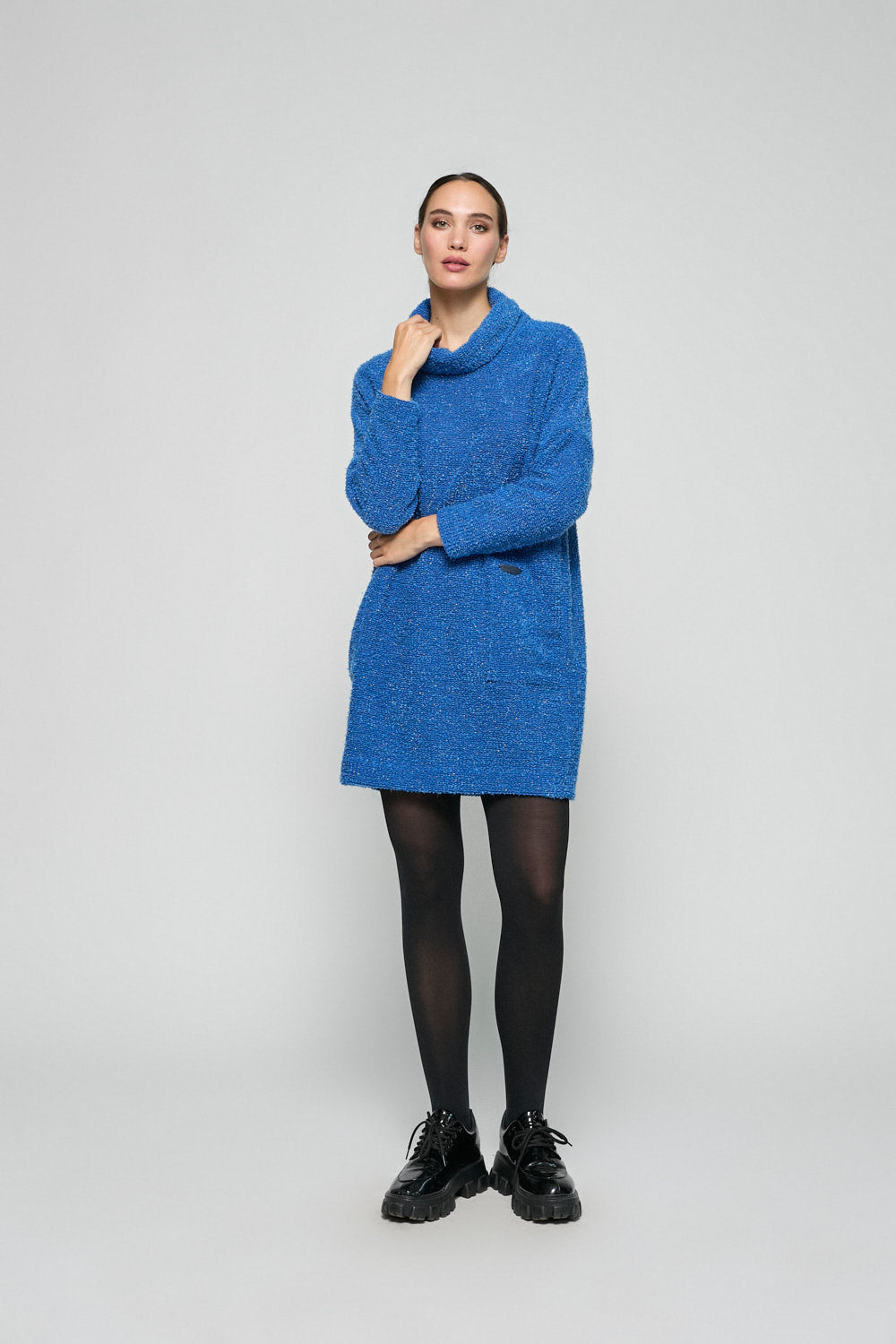 Vestido Punto Agata Azul