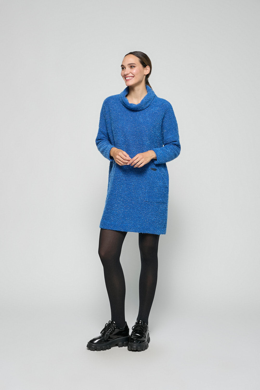 Vestido Punto Agata Azul