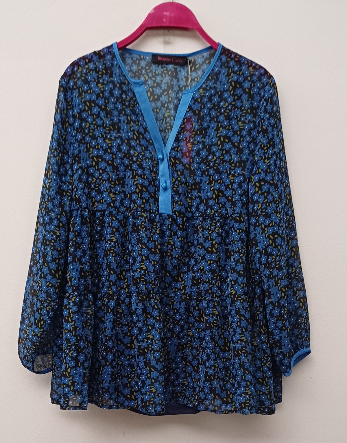 Bluson Gasa Agata Azul