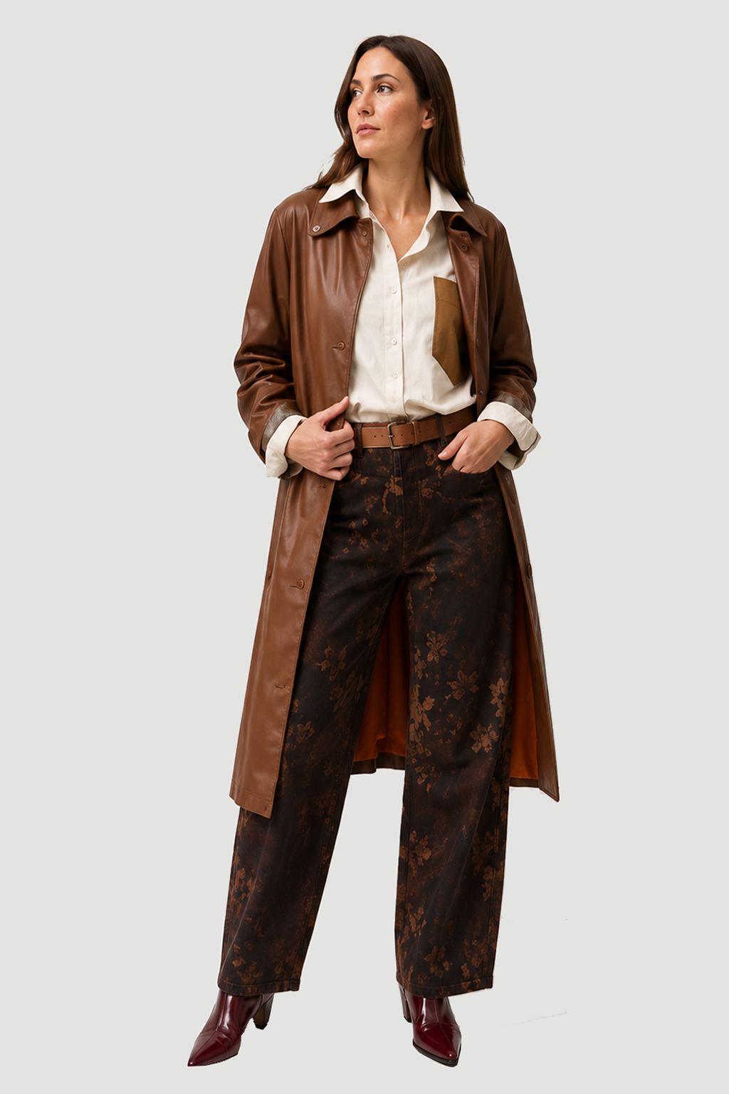 Gabardina Over Rosaura Camel