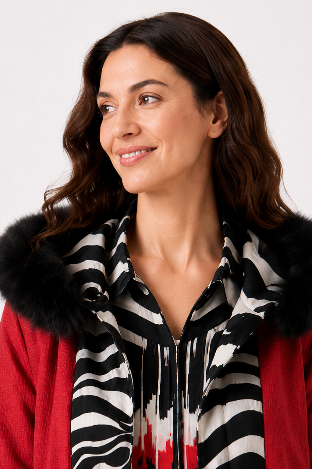 Gabardina REVERSIBLE Larga Amelia Bicolor