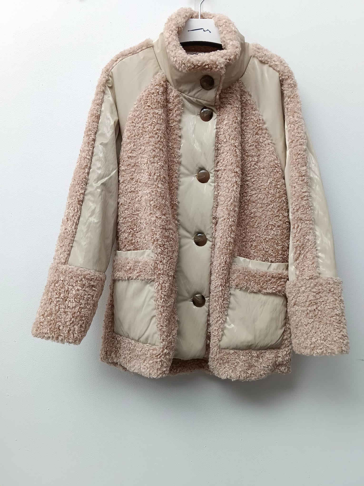 Chaquetón Combinado Fabiola Hueso