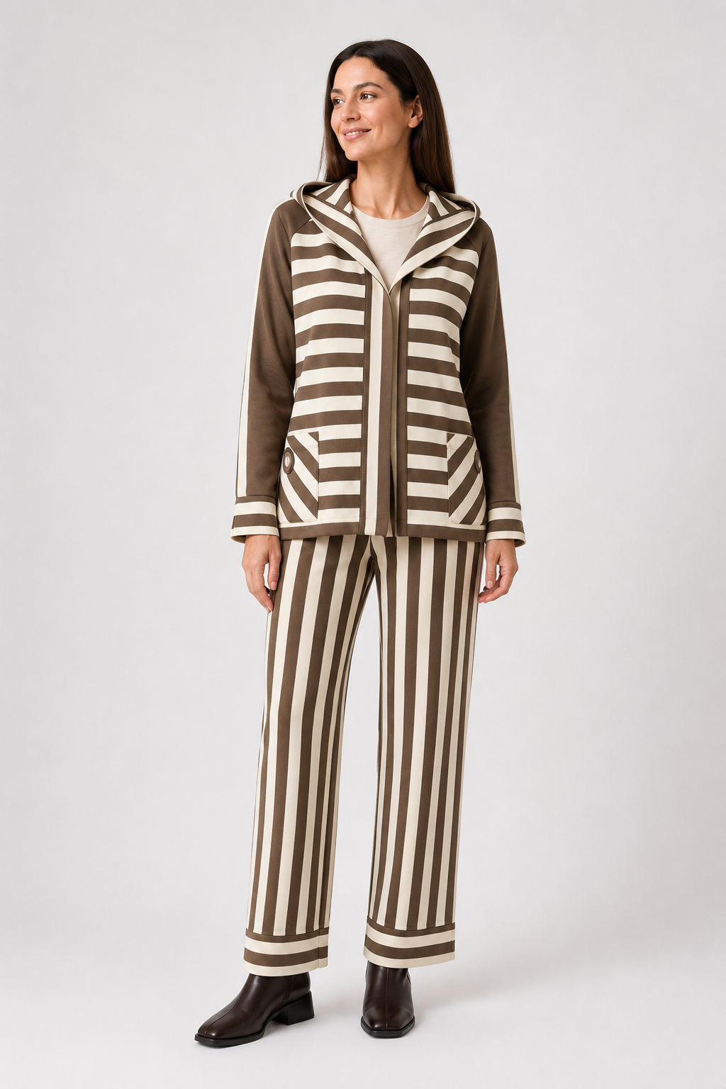 Chaqueta Rayas Josefina Topo