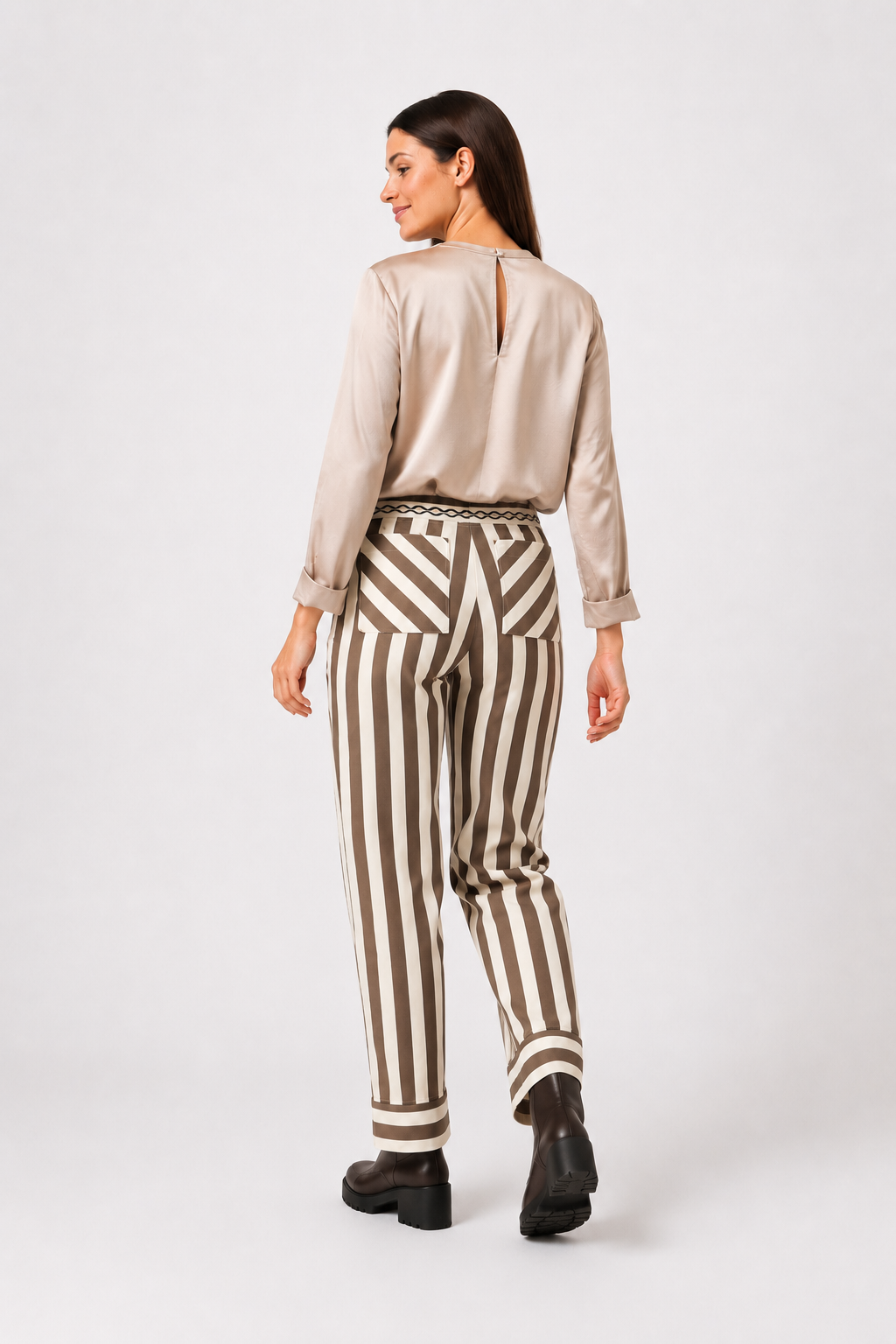Pantalón Rayas Josefina Topo