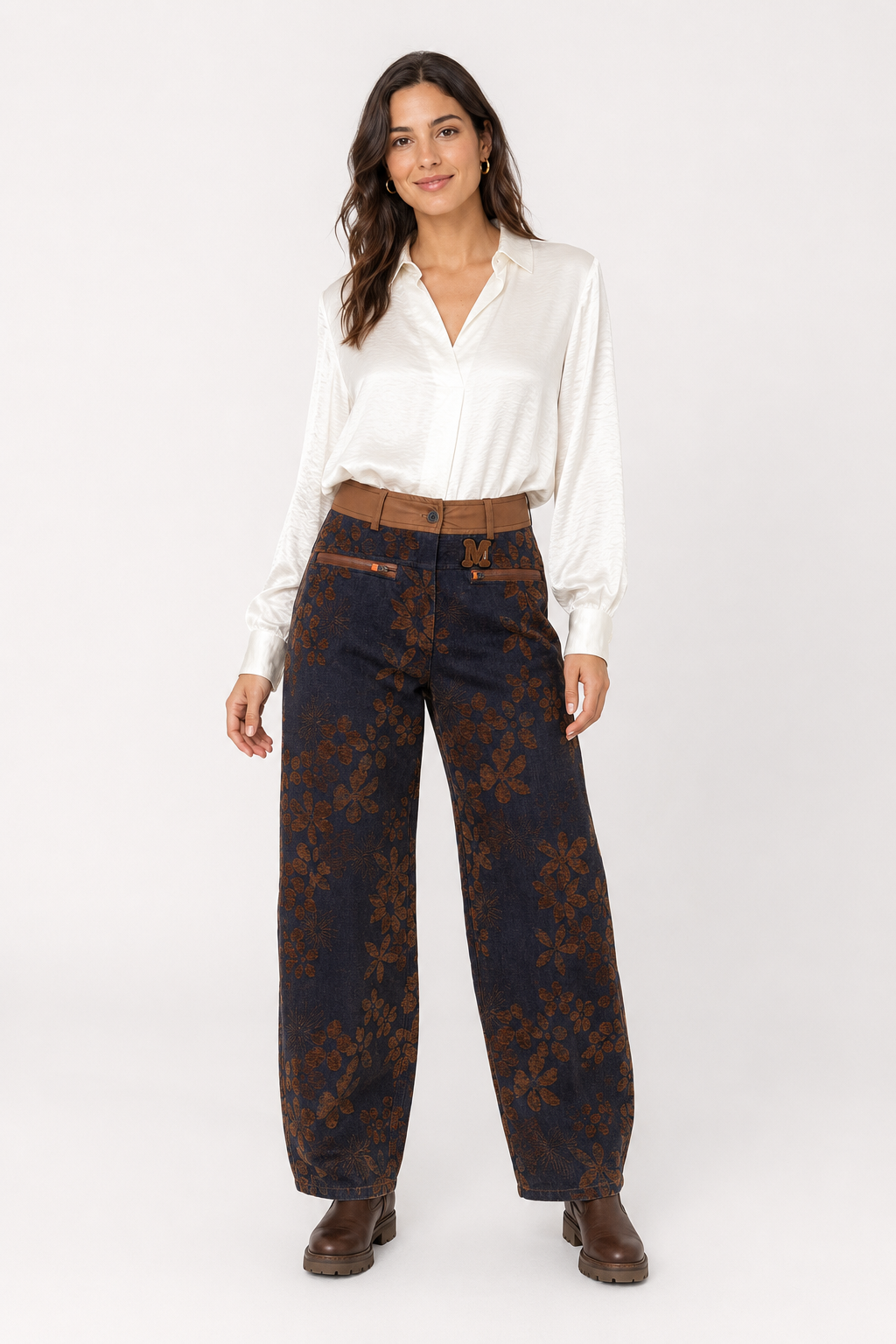 Pantalón Sport Fabiola Bicolor