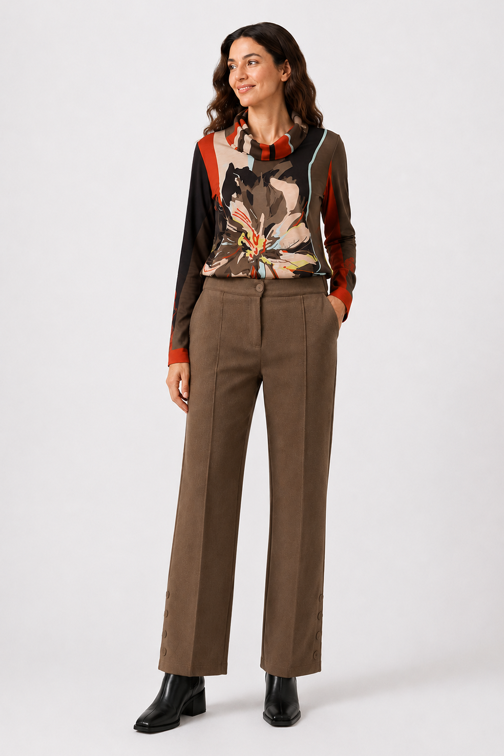 Pantalón Botones Josefina Topo