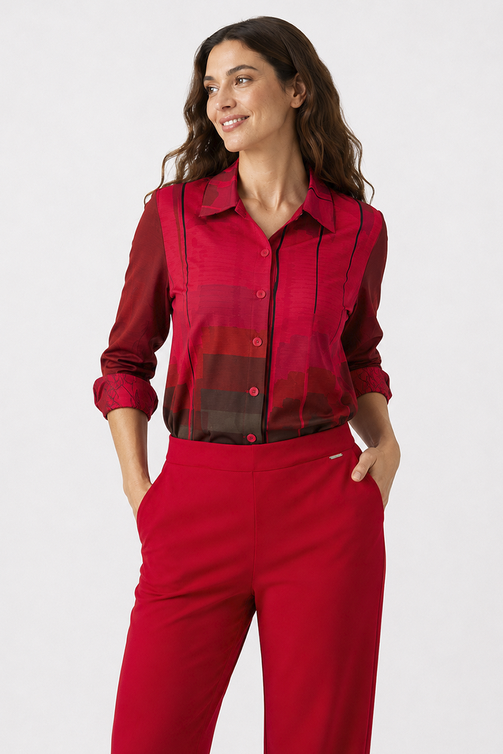 Pantalón Iria Rojo