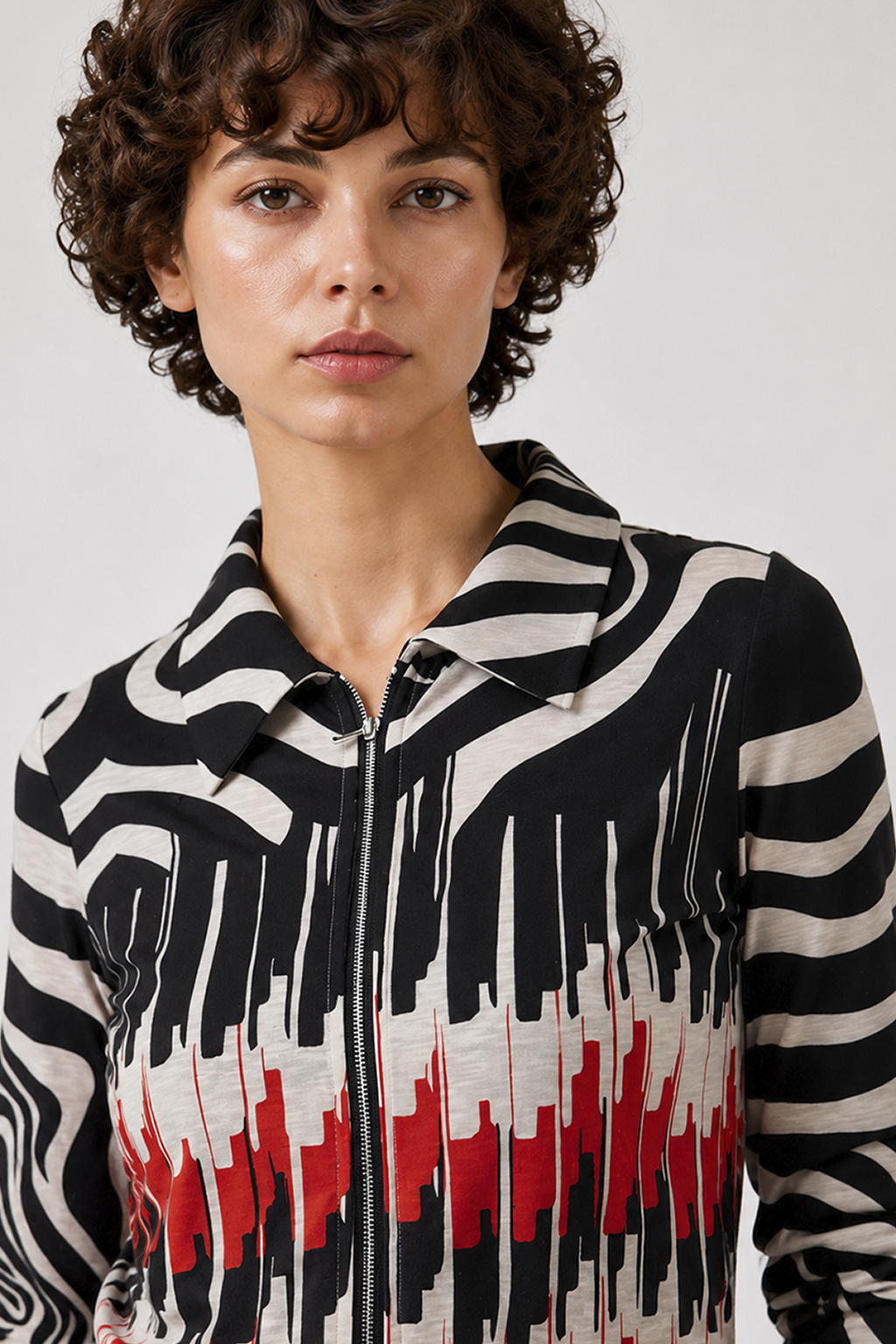 Camisa Chaqueta Amelia Bicolor