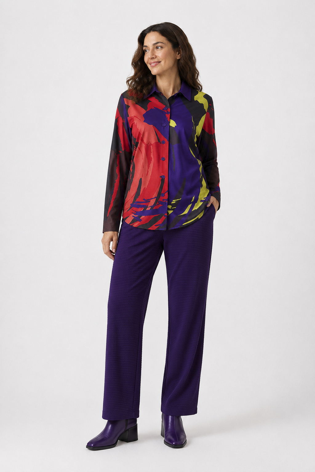 Camisa Chaqueta Balbina Multicolor