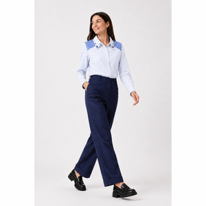 Camisa Rayas Fabiola Crudo