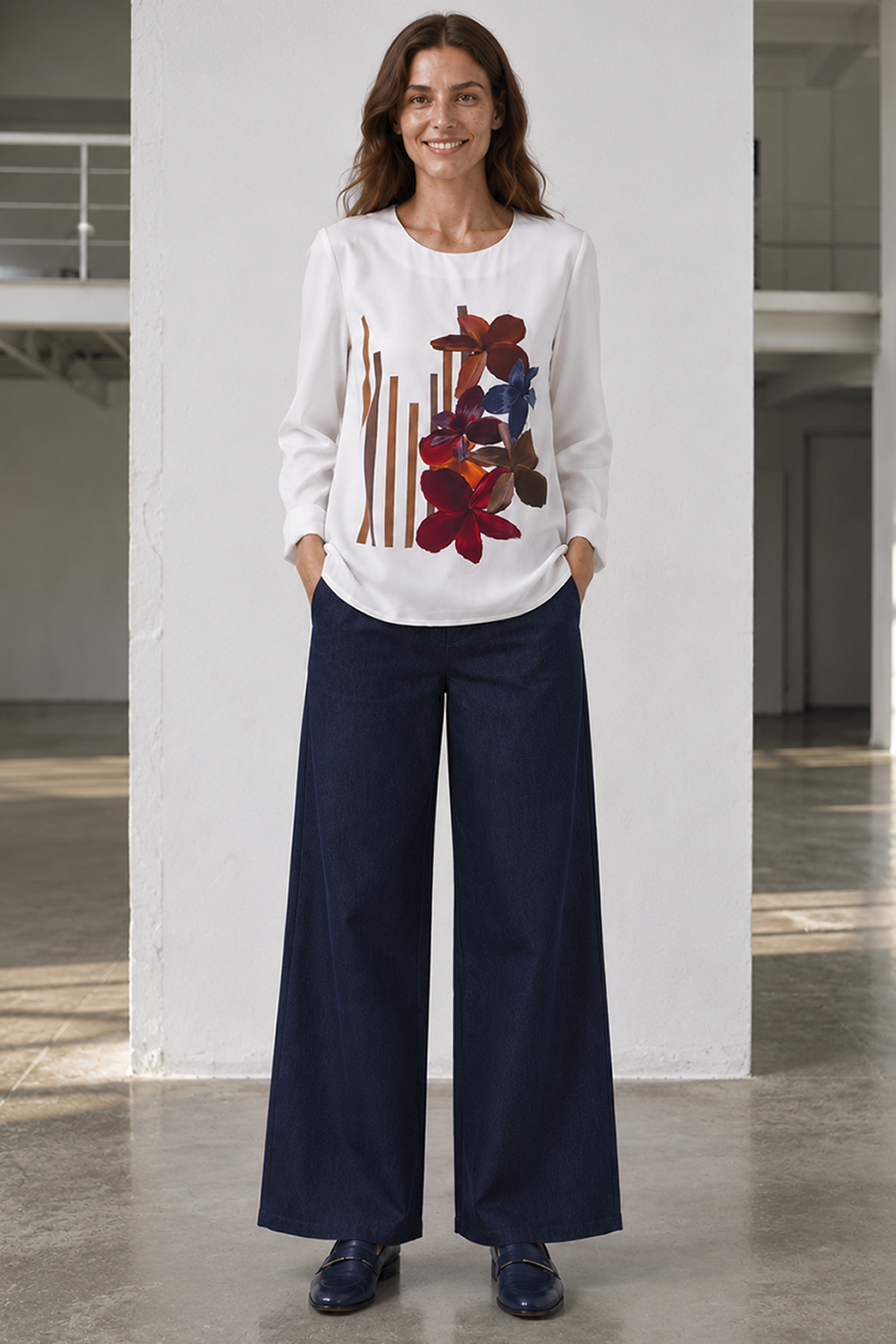 Camisola Serigrafía Estefanía Crudo