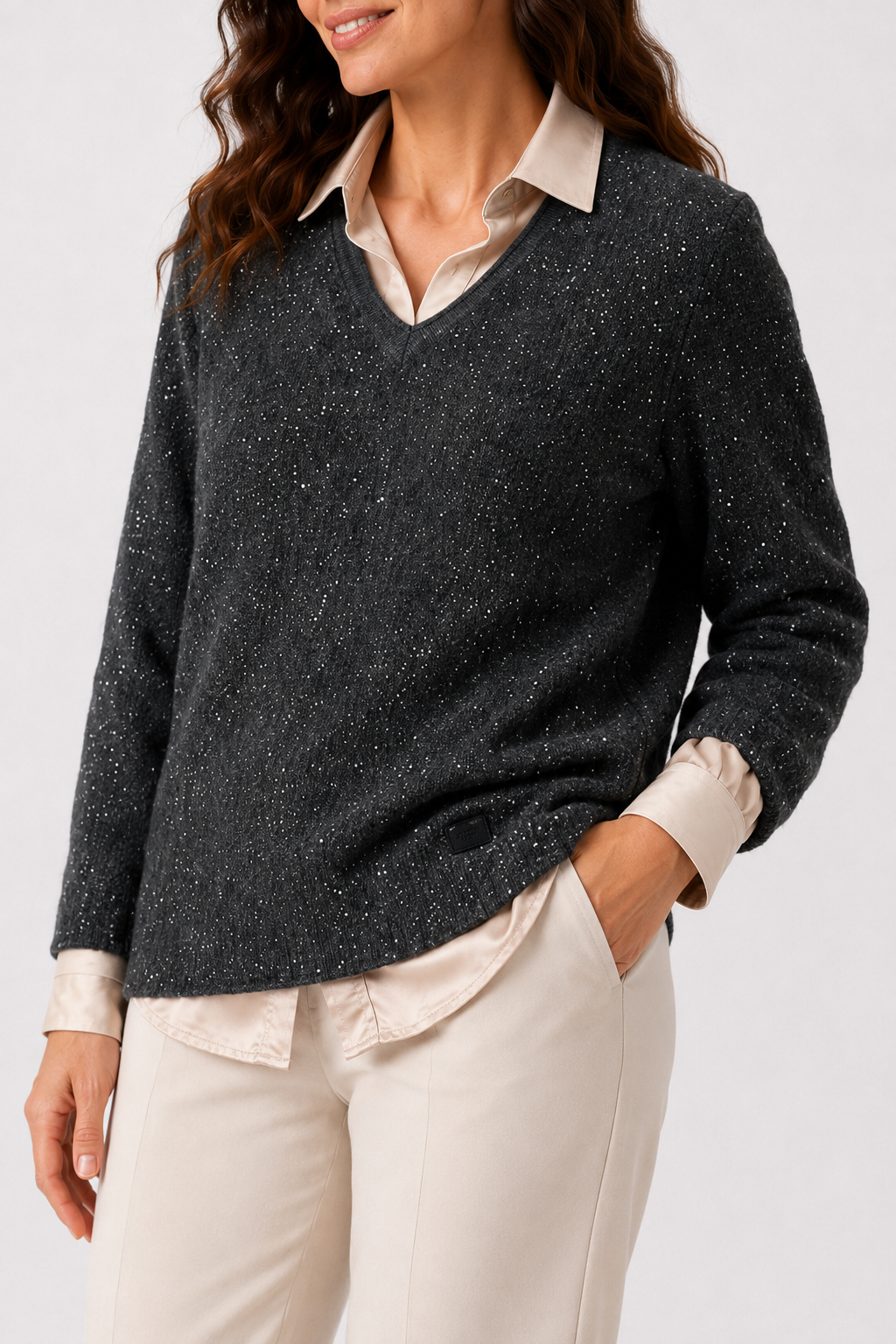 Jersey Brillo Gris