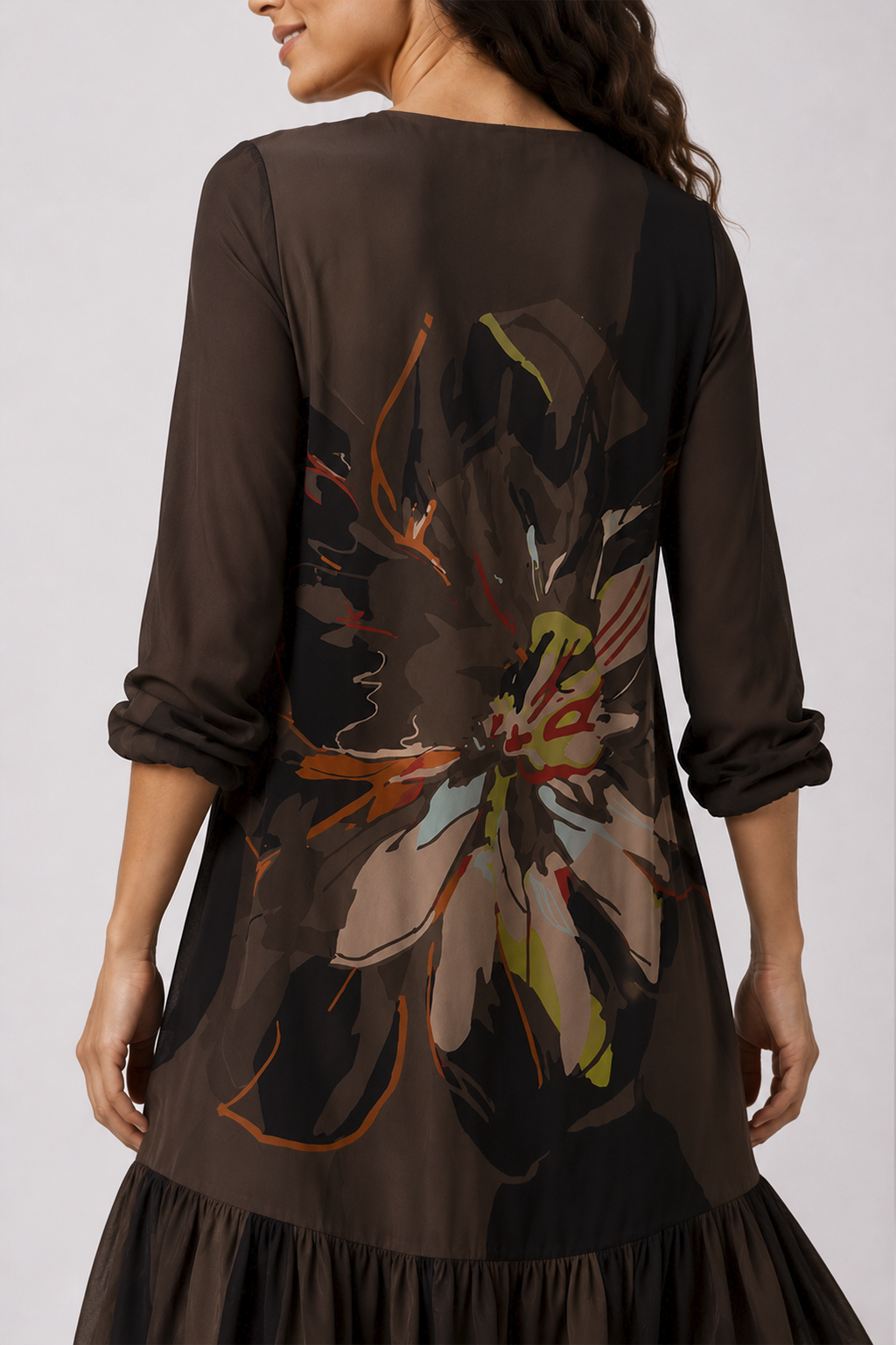 Vestido Carlota Kaki