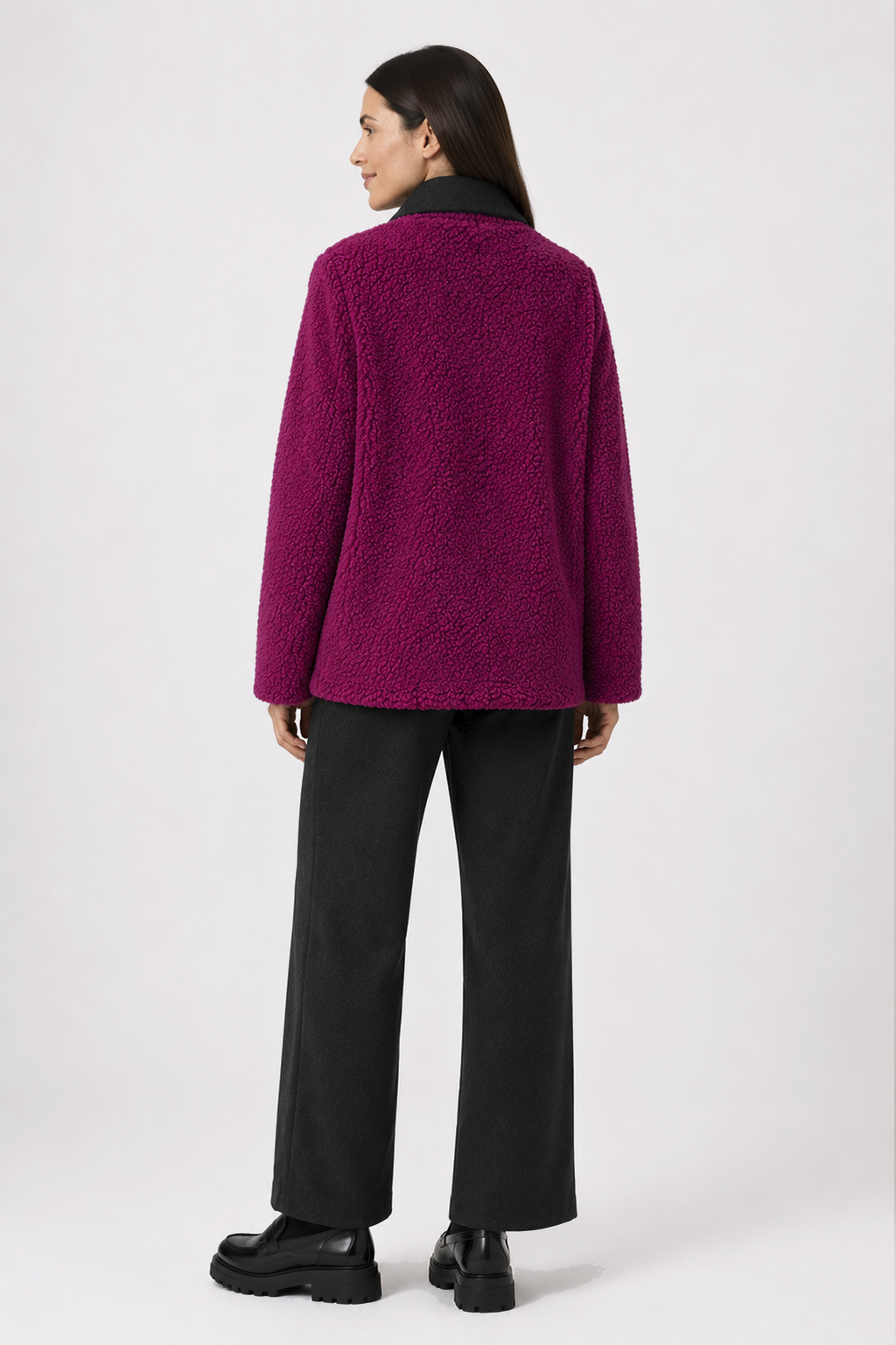 Parka Corta Sibila Fucsia