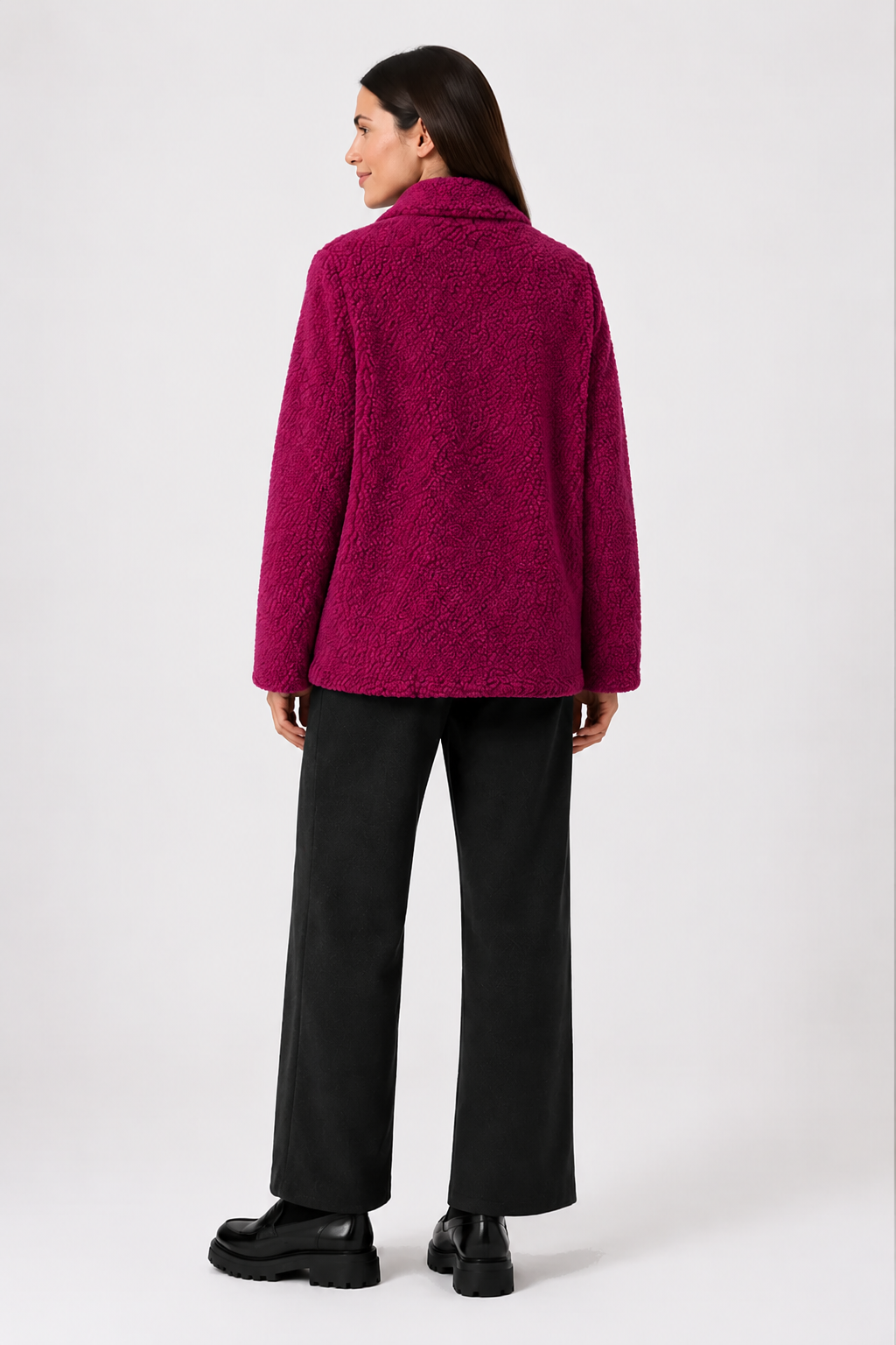 Parka Corta Sibila Fucsia
