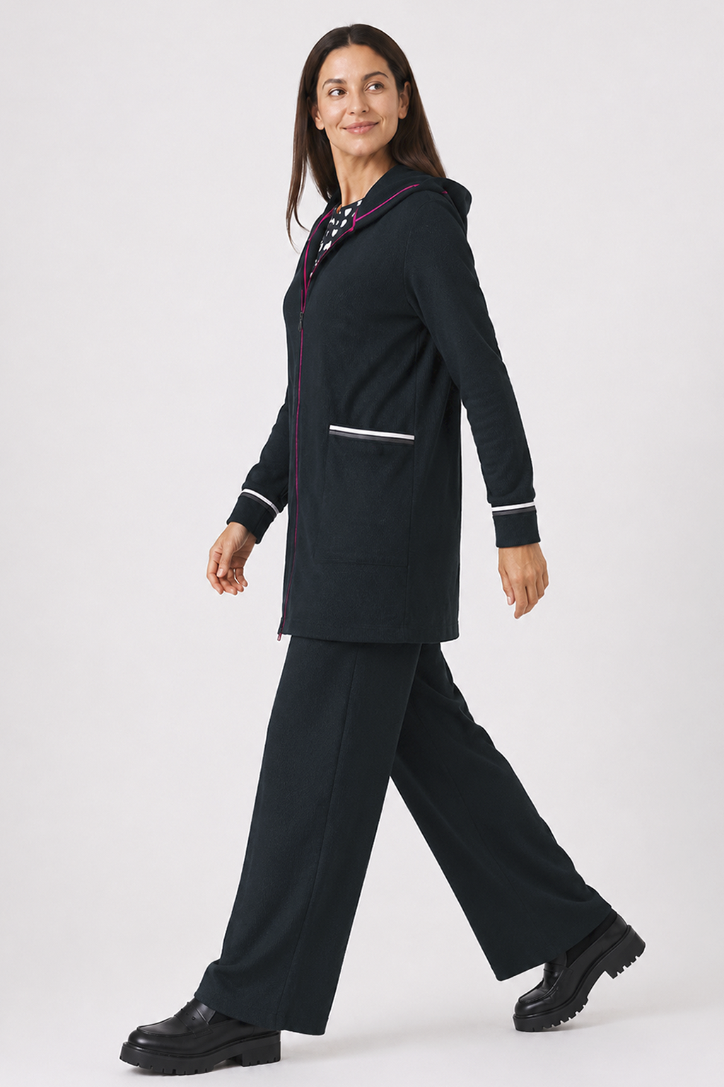 Chaqueta Capucha Coronis Negro