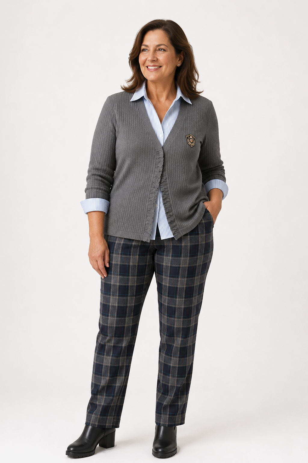Camisa Chaqueta Sibila Gris