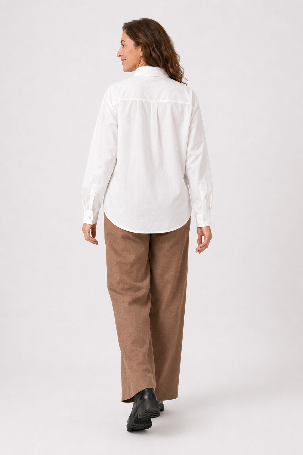 Pantalón Denim Sibila Camel