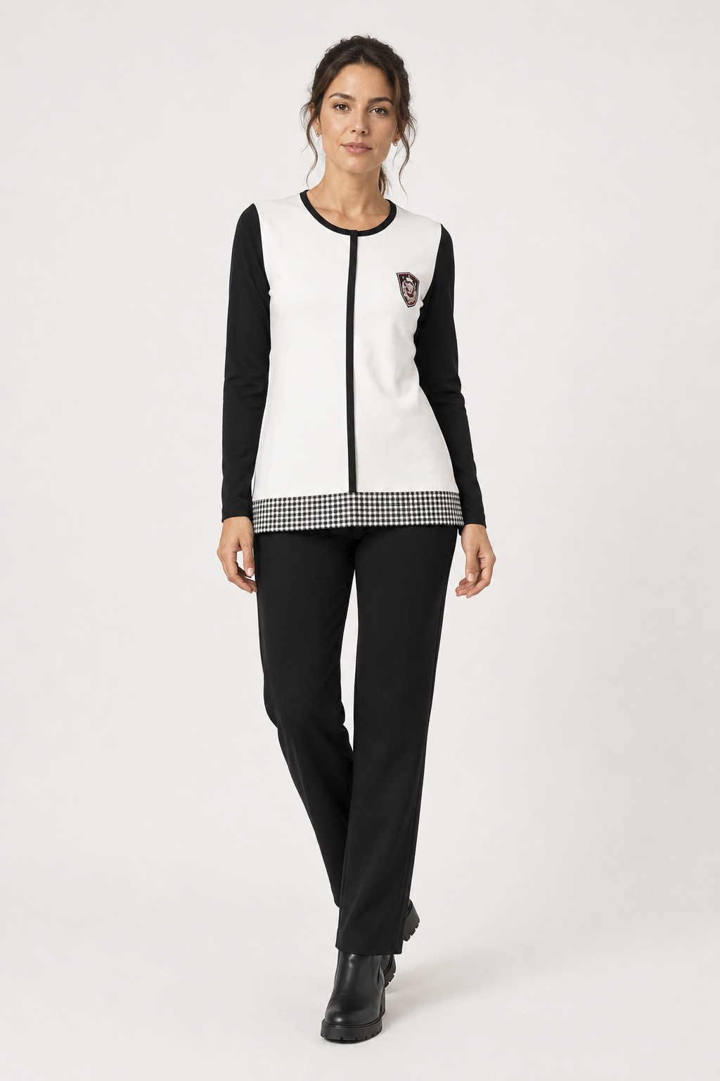 Camiseta Casandra Negro