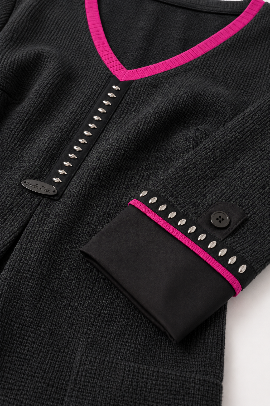Vestido Punto Coronis Negro