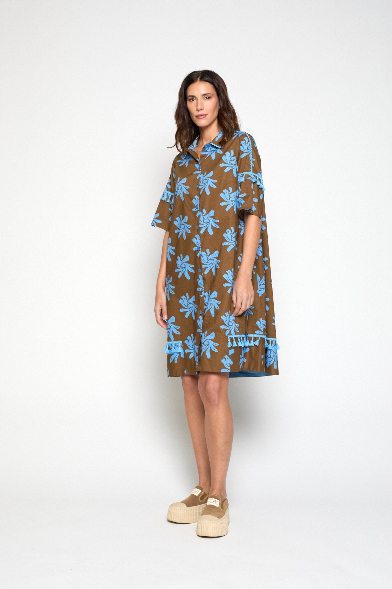 VESTIDO Y BUZOS - Mercedes de Miguel