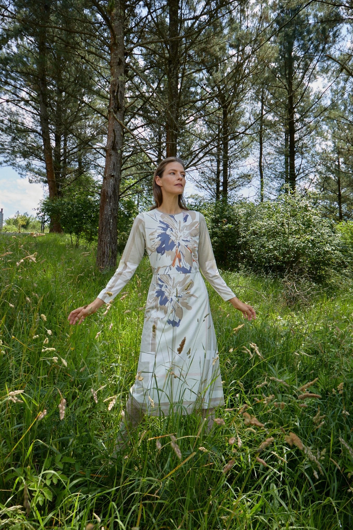 Vestido Nicole Beige Mercedes de Miguel